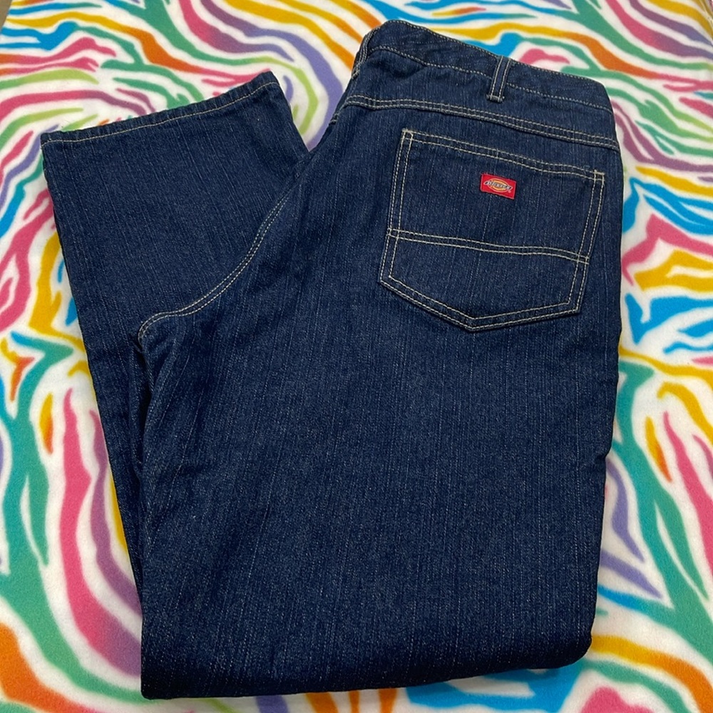 Woman’s Dickie’s Flannel Lined Jeans / Size: 18R